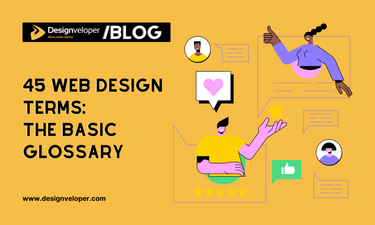 45 Web Design Terms: The Basic Glossary in 2025