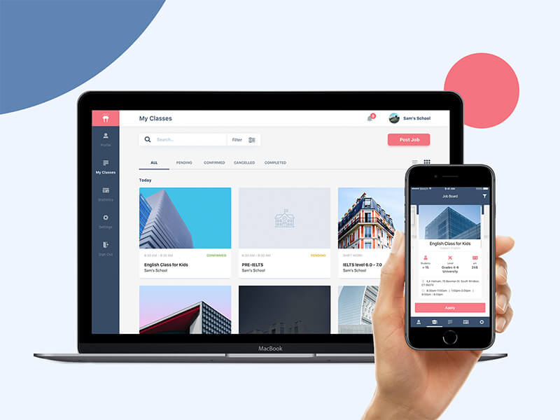 Walrus Education, designveloper project