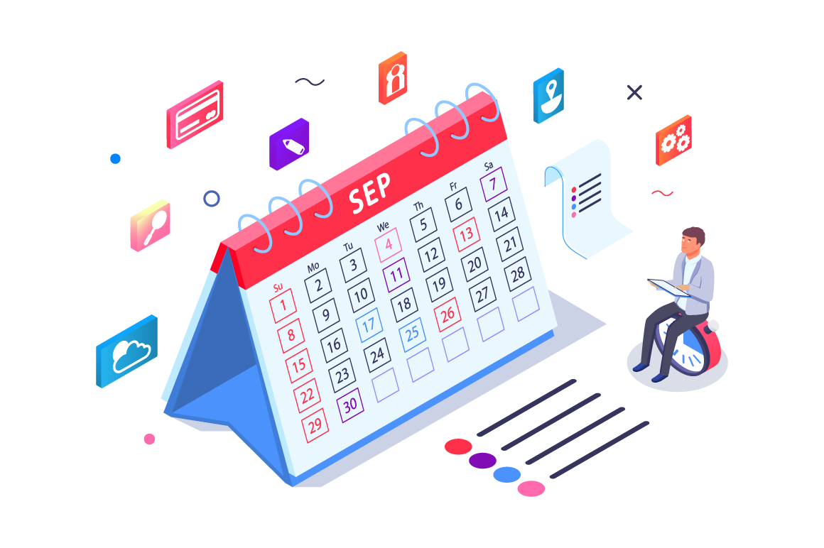 Break down tasks into small and manageable chunks