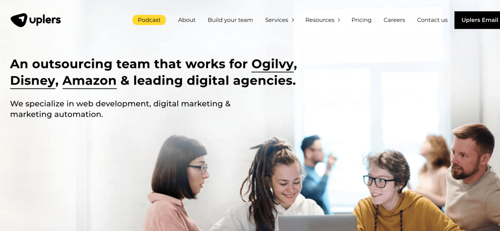 top web development