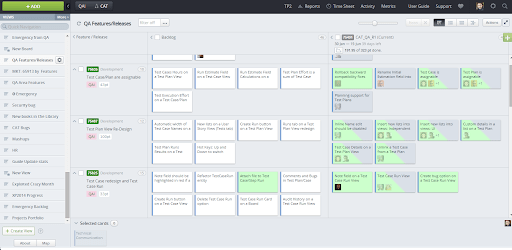 targetprocess in agile management software
