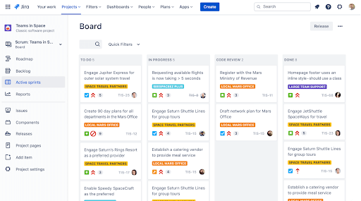 jira project management tools