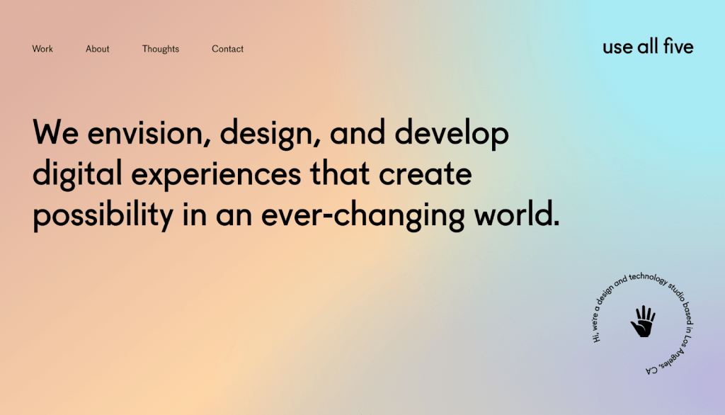 An illustration of eCommerce website - Use All Five.