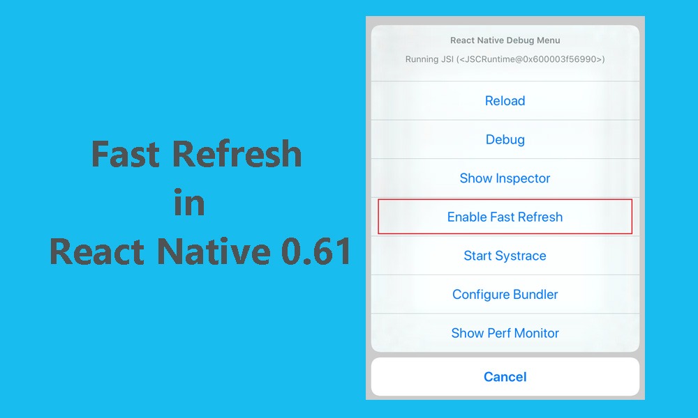 React Native version 0.61