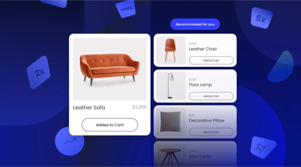 Offer Personalized Recommendations - tip to enhance user experience design in ecommerce