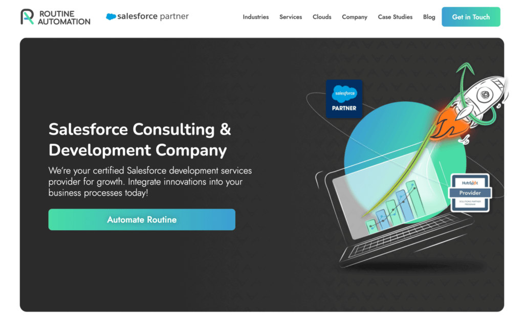 1. Routine Automation – Best for Salesforce Implementation