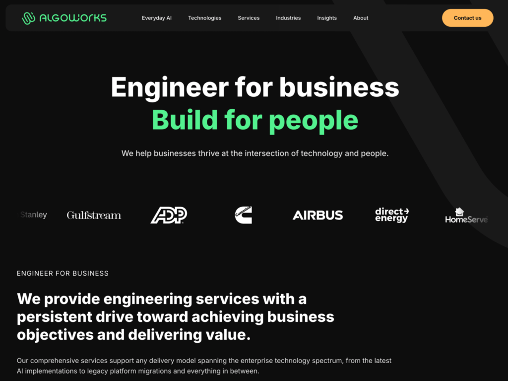 2. Algoworks - Best for Collaborative Development