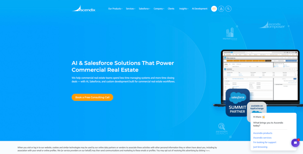 4. Ascendix - Best for Real Estate & Finance Verticals