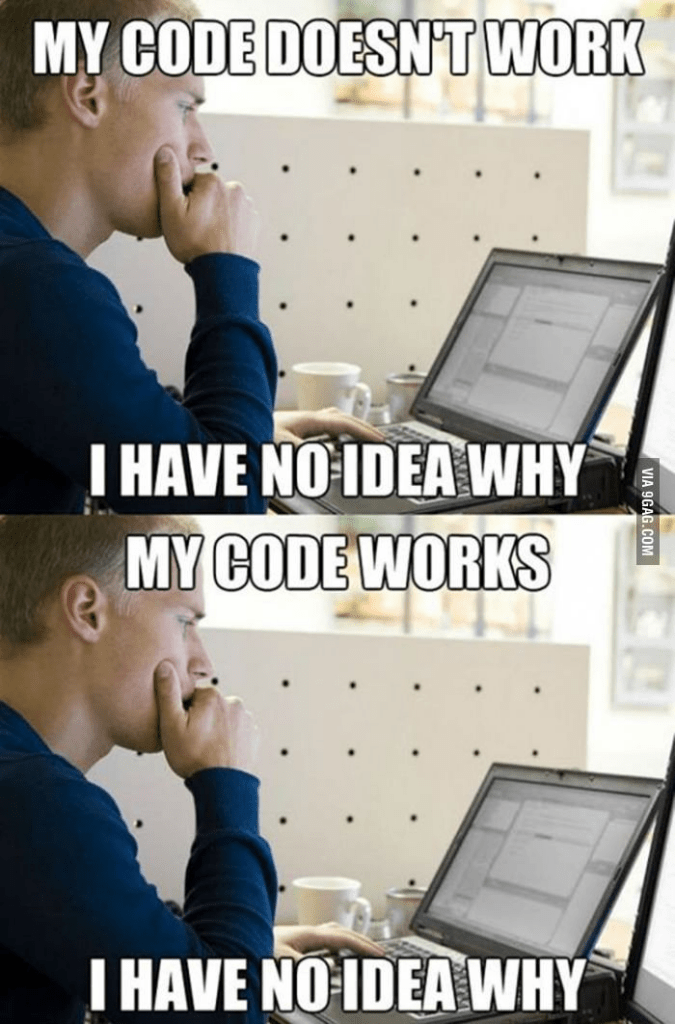 Vibe coding meme 1
