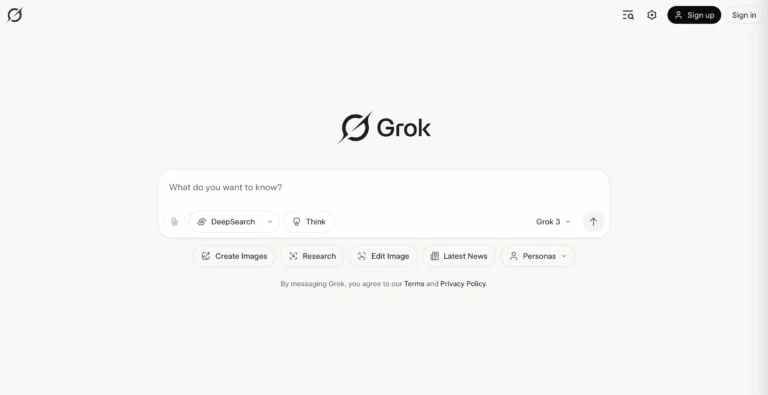 Grok (xAI) – Best for Real-Time Information and Humor