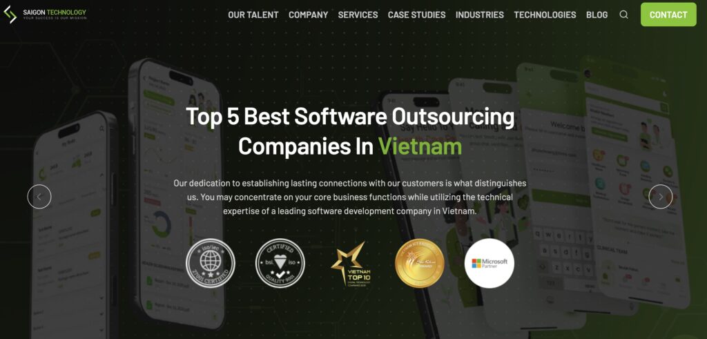 Saigon Technology is a Vietnam-based offshore software development company