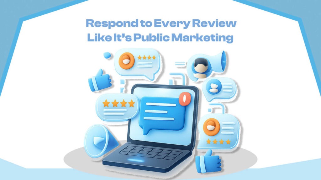 Respond to Every Review Like It’s Public Marketing