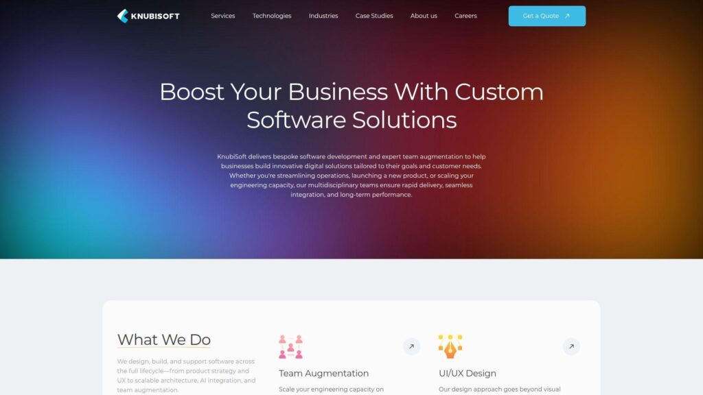 3. KnubiSoft: Full-Cycle Innovation Partner with Proprietary QA