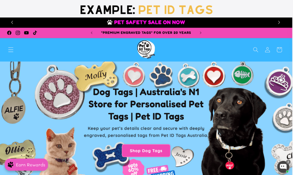 Personalized Pet Accessories