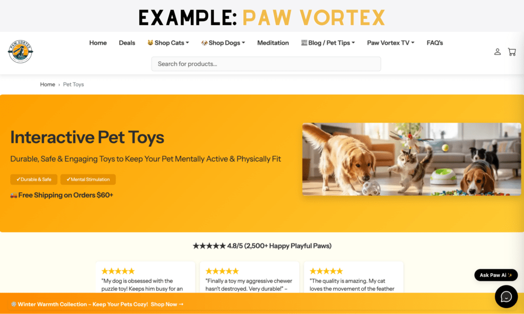 Educational Pet Puzzle Toys, one of the best eCommerce business ideas