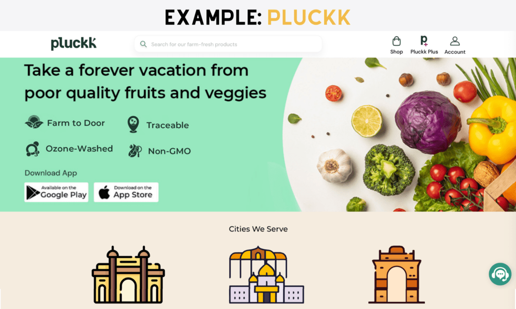 D2C Specialty Farm Produce