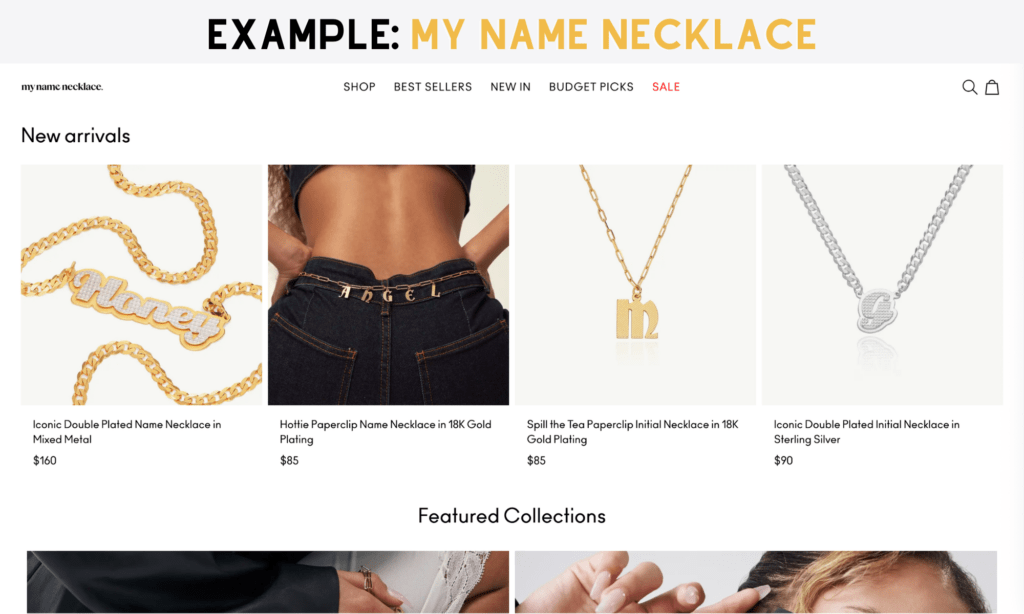 Personalized Name Necklace