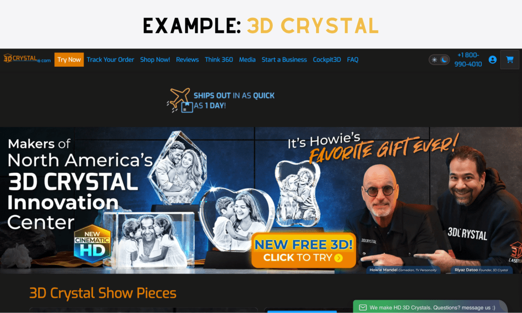 3D Crystal Photo Engraving