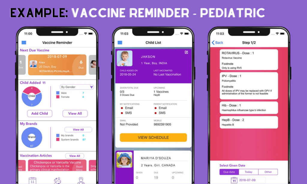 Smart Child Vaccination Tracking App