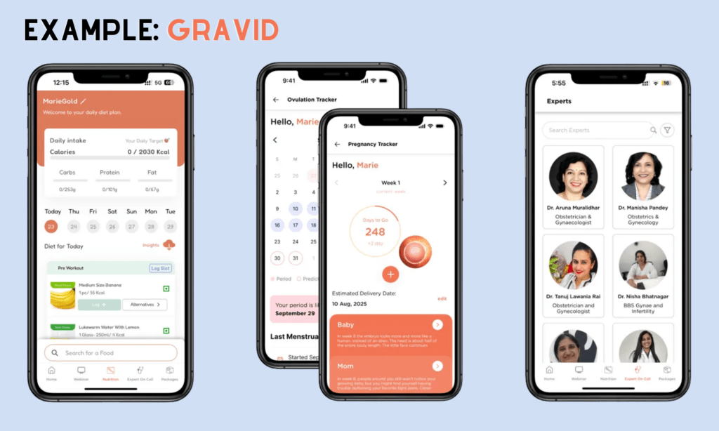 Mother and Baby Health Companion Super App, one of the best healthcare app ideas