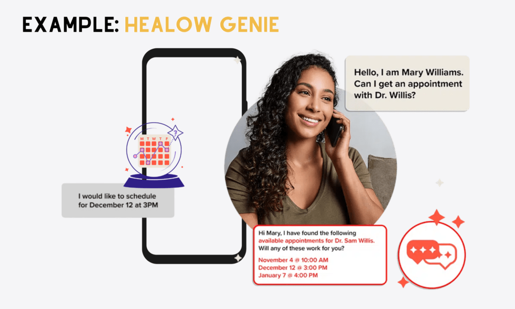 AI medical appointment scheduling app
