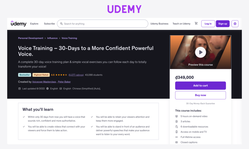 Udemy, the most helpful app for online learning