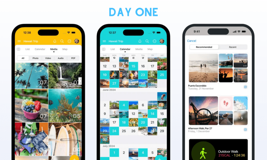 Day One, the most helpful app for daily jounaling
