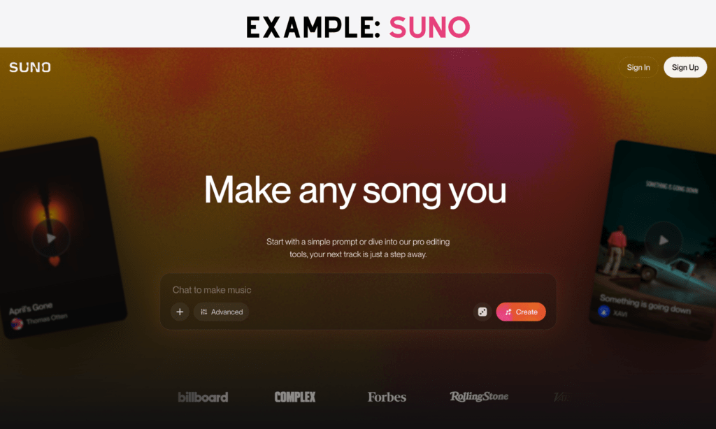 AI Music and Sound Production Platform