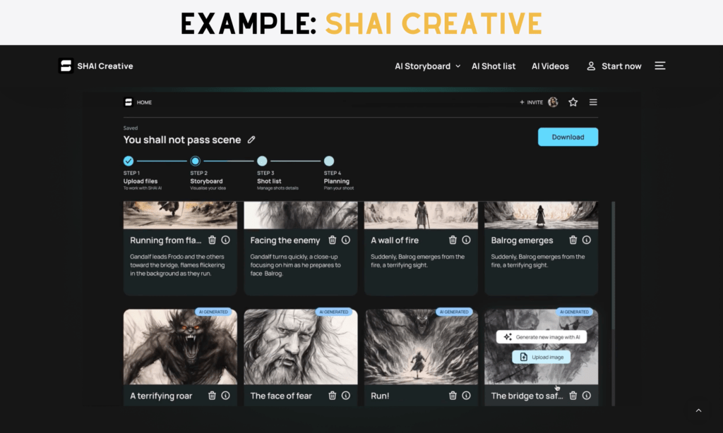 AI Film and Script Generator Studio