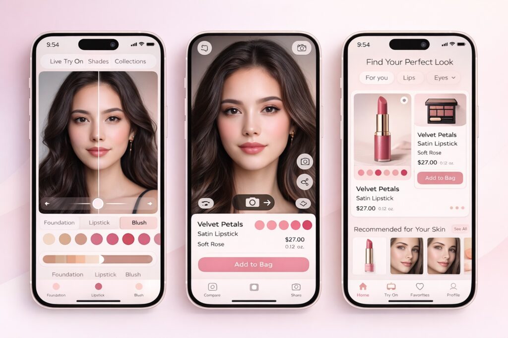 AR Makeup Try-On App can make money by Affiliate