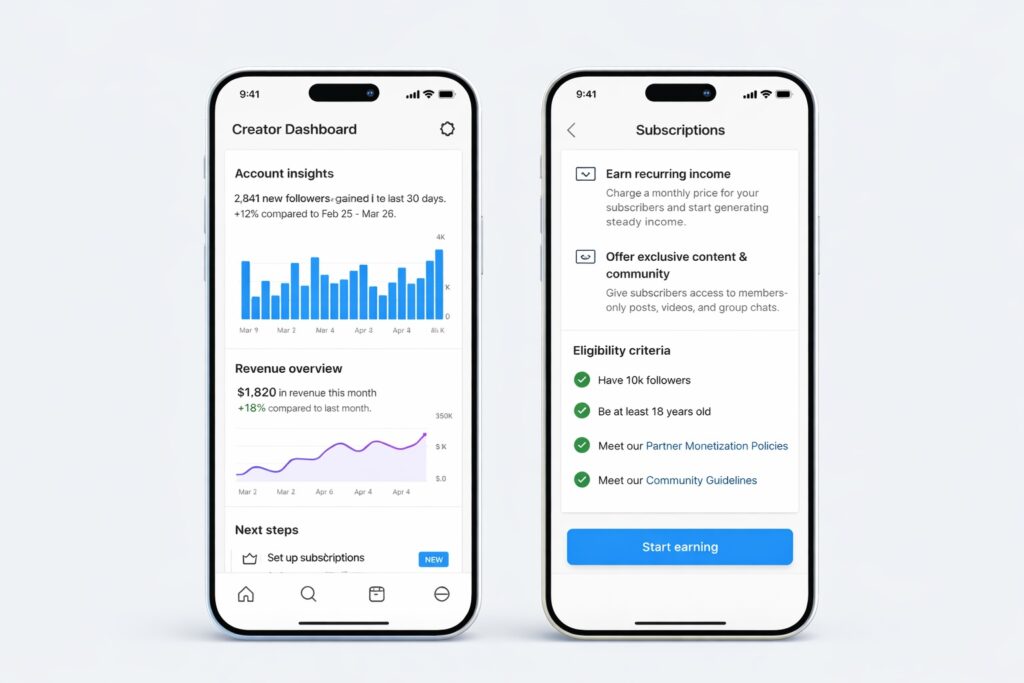 Creator Monetization Dashboard App