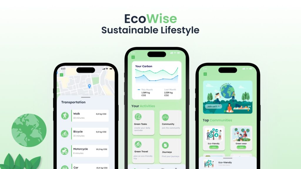 Eco-friendly apps ideas align with the growing global focus on sustainability
