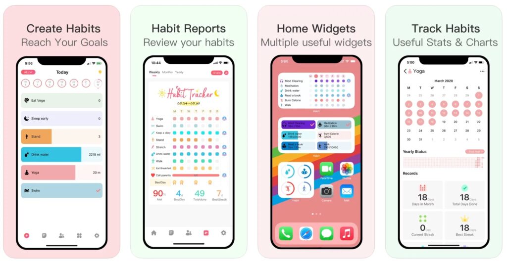 Useful app ideas that helps people build positive habits