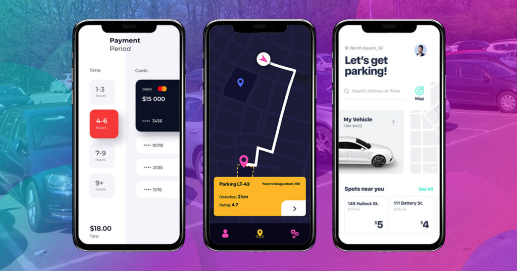 Parking Finder App is a useful app ideas for daily life