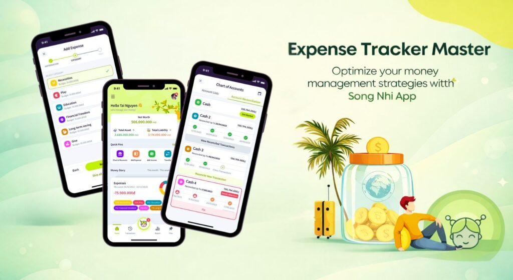 Song Nhi app is an example of Profitable Fintech App Ideas