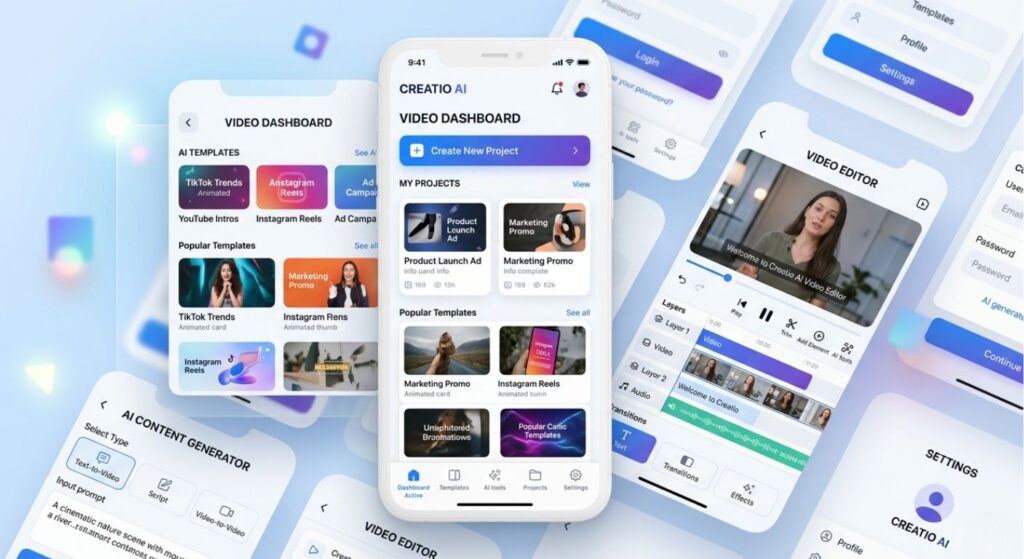 AI Video Generator App is trending idea