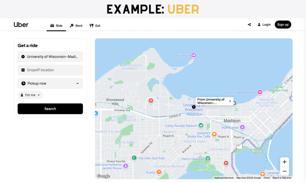 Transportation Web App Ideas