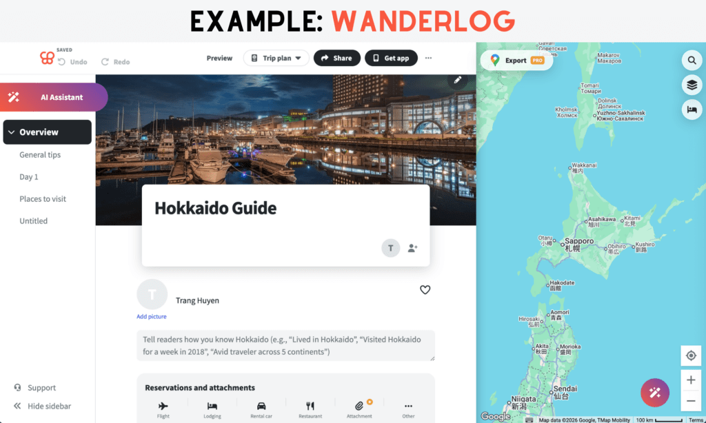 Smart Traveling Web App Ideas