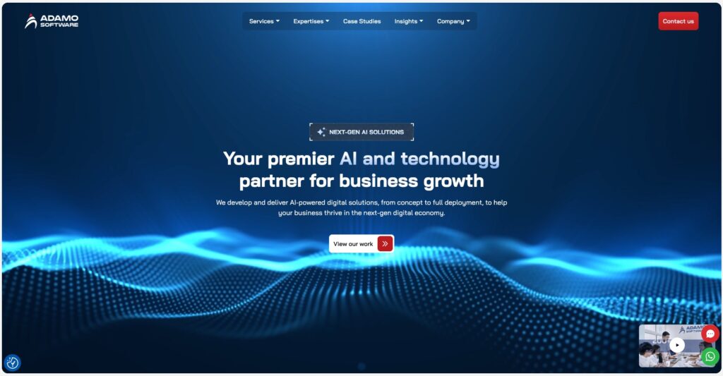 Adamo Software (AI Development for Regulated Industries)