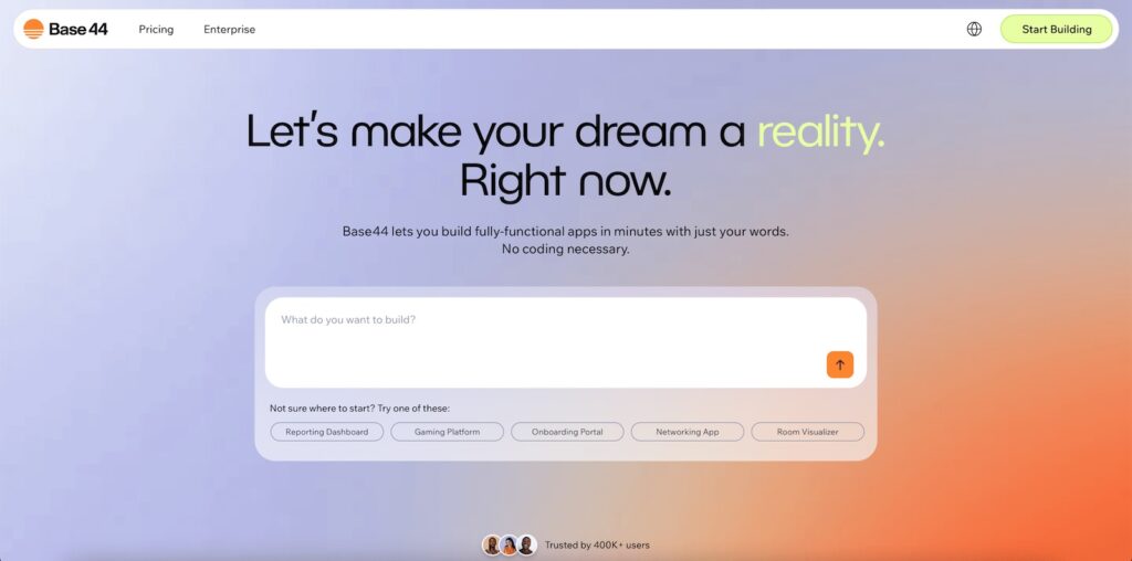 Base44 is an all-in-one app builder