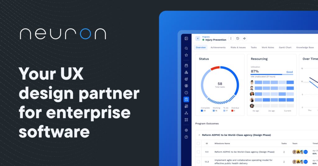 Neuron is a specialized UX/UI agency